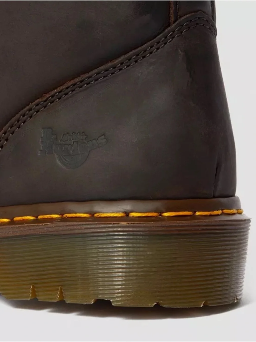 Dr. Martens Slip On Steel Toe Work Boots Size 10